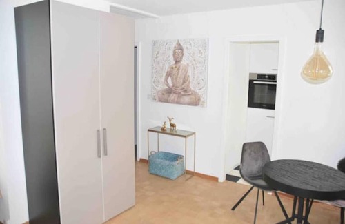 Basel City Centre Apartment | Directly on the Rhine: 40 sqm - SAND LOUNGE deluxe apartment