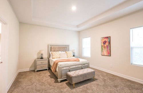 Palm Bay House | Discover Palm Bay by staying at this picturesque four-bed, three-bath home.