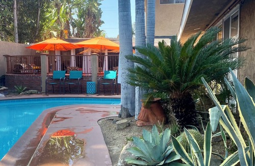 Hermosa Village House | Disney's "Casa de Encanto" - Short Walk to Disney with Central A/C, Pool & Spa!