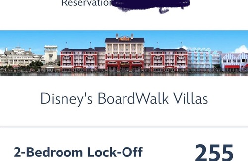 Bay Lake Villa | Disney’s Boardwalk Hotel - 2 bedroom lock off