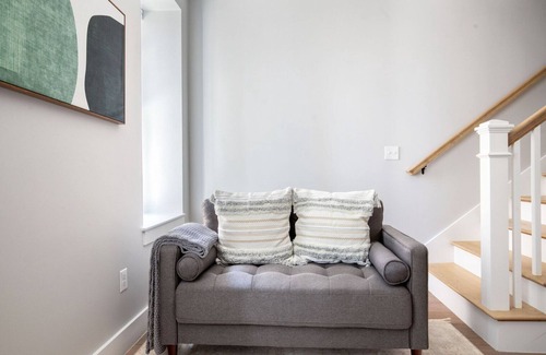 Ward Two Apartment | Divine Somerville 1BR w/W/D, near Union Square T Stop, by Blueground