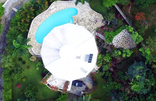 Cabrera House | Shell House, Dominican Caracol with 14m Pool and Ocean view