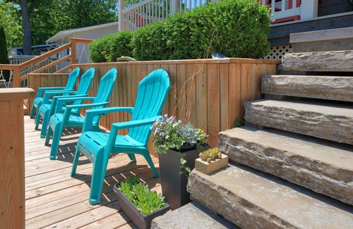 Grand Bend Cottage | Dock Cottage: New Luxury Grand Bend Cottage For Your Pampered Vacation!