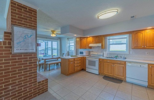 New River House | Dock Holiday on Claytor Lake: waterfront patio, 3 docks, cozy living, and fun lake activities!