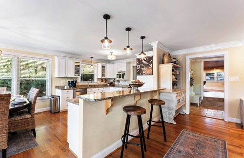 Westport House | Dock, Hot Tub & Kayaks on Lake Norman | Lakeside Gem by AvantStay