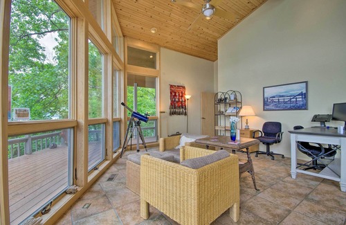 Stover House | Dock & Pool Table: House on Lake of the Ozarks