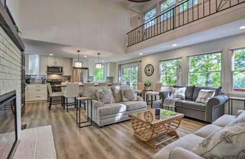 Osage Beach House | Dock, Slide and Fire Pit Osage Beach Lake House