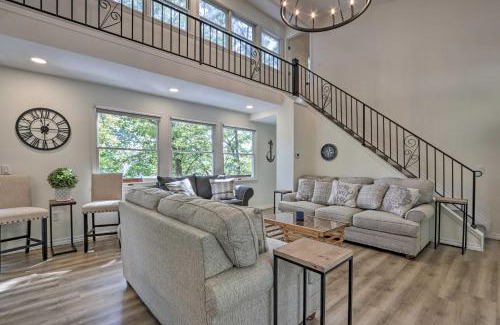 Osage Beach House | Dock, Slide and Fire Pit Osage Beach Lake House