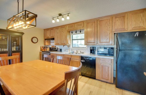 Scranton House | Dock & Water-View Deck: Home on Lake Dardanelle