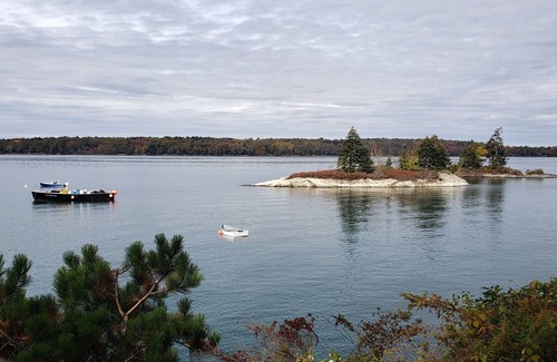 Harpswell Center Cottage | Dockside Cottage ~ A Quiet Coastal Waterfront Setting With Breathtaking Sunsets