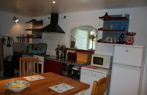 Saint-Etienne-de-Gourgas Apartment | Dog friendly woodland paradise with heated pool.