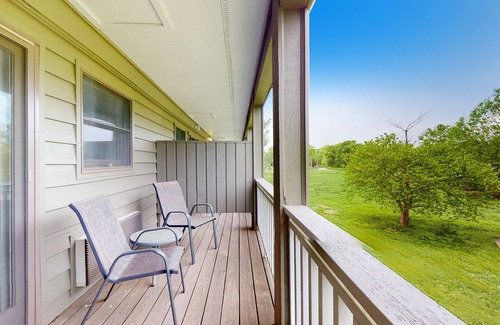 Baneberry Apartment | Dog-friendly, 2nd-floor studio with patio & gym - close to golf & Douglas Lake