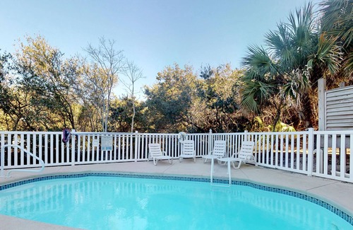 Sea Palm Village House | Dog-friendly beachfront home with private pool & hot tub, on-site pools & gym