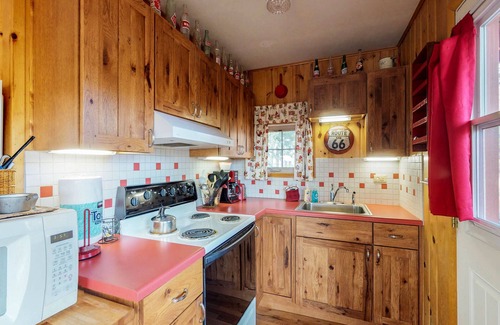 Woodland Park Cabin | Dog-friendly cabin with view of Pikes Peak & detached garage - walk to downtown