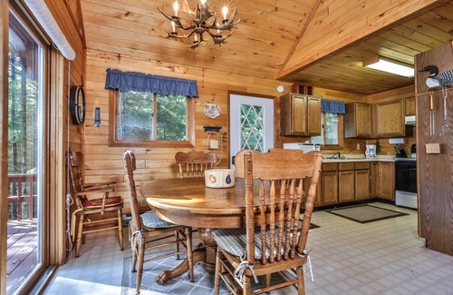 St Germain House | Dog Friendly Cabin on 6 Private Acres on Little Saint Germain Lake!