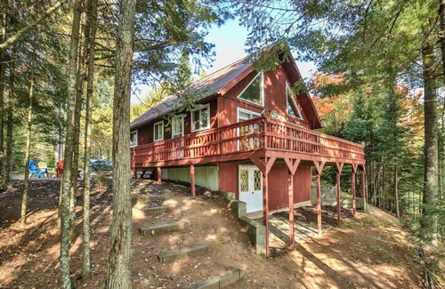 St Germain House | Dog Friendly Cabin on 6 Private Acres on Little Saint Germain Lake!