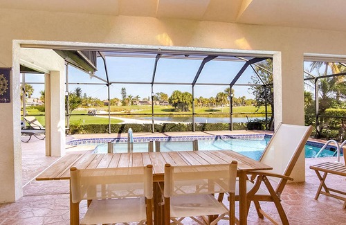 Truckland House | Dog-friendly golf-front home w/ private screened pool & community amenities!