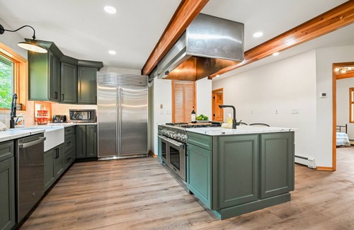 East Stroudsburg House | Dog-friendly home with pools, tennis, game room, pool table, firepit, fireplace