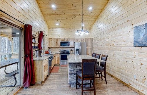 Sautee Nacoochee Cabin | Dog-friendly home with a private hot tub, WiFi, pool table, fireplace, & A/C