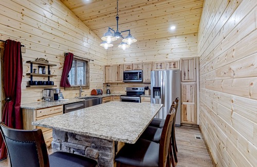 Sautee Nacoochee Cabin | Dog-friendly home with a private hot tub, WiFi, pool table, fireplace, & A/C