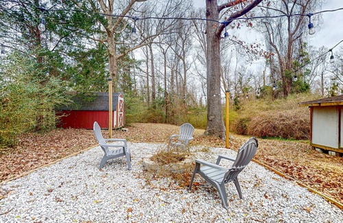 Westgate House | Dog-friendly hideaway with patio, smart TVs, electric fireplace, games, & AC