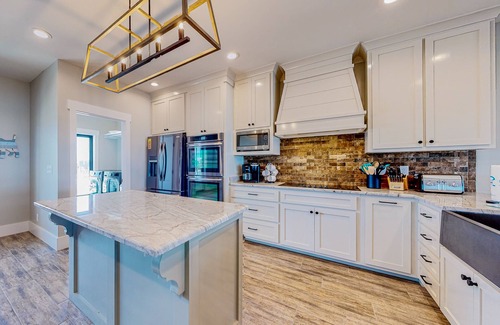 Dauphin Island House | Dog-friendly home with water views & private heated pool
