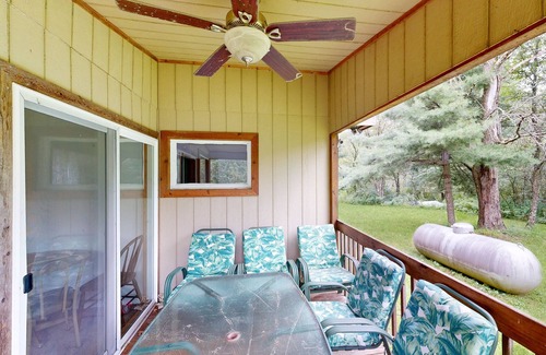 Big Bay House | Dog-friendly home near Petenwell Lake - gas grill & outdoor dining area