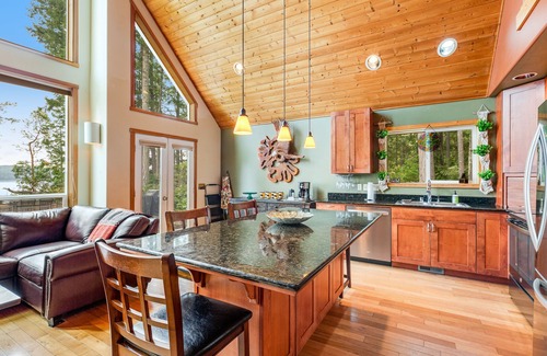 West Hills House | Dog-friendly home on Dabob Bay with fireplace, firepit & gas grill