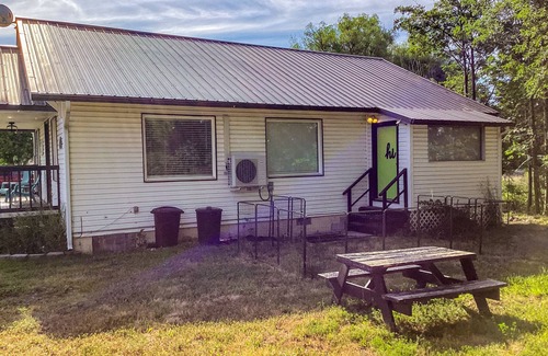 Enterprise House | Dog-friendly home on large lot with mountain & creek views, deck, & streaming