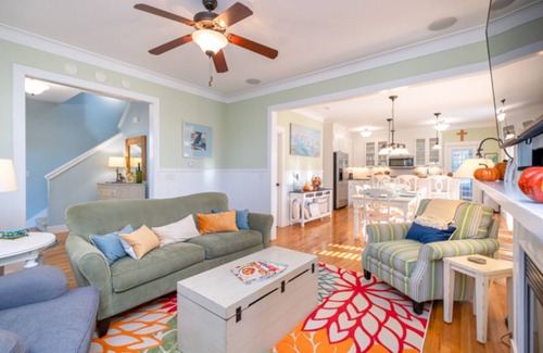 Nelscott House | Dog-friendly home near beach with private hot tub, pool, bikes, & EV charger
