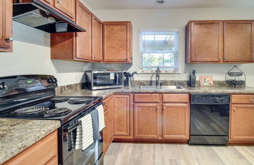 Bolivia House | Dog-Friendly Home w/Pool Access Near Oak Island!