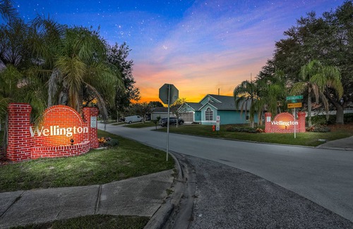 Wellington House | Dog-friendly home with pool, game room, AC, & washer/dryer