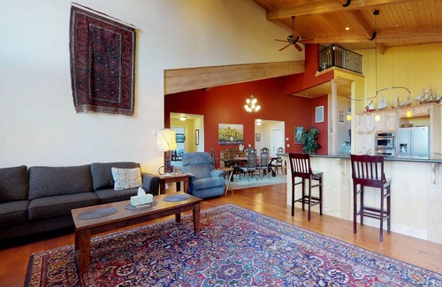 Groveland House | Dog-friendly home with two lofts, deck, pool, & 3 beaches
