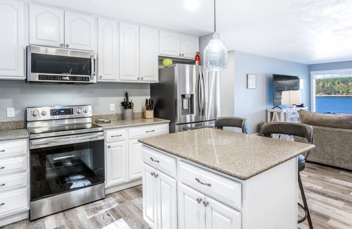 Union House | Dog-Friendly Home with Canal Views, Game Room, Furnished Deck, Hot Tub & Patio