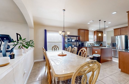Pflugerville House | Dog-friendly house with patio, enclosed backyard and shared pool