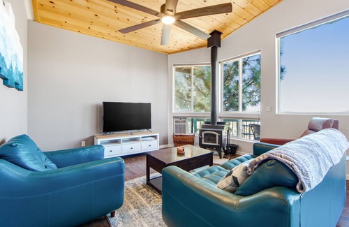 Idyllwild Cabin | Dog-Friendly Idyllwild Home w/Beautiful Views, WiFi, EVC, & Private Washer/Dryer