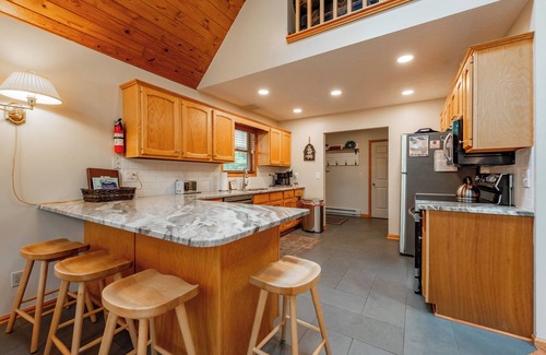 Blakeslee House | Dog Friendly Lake Home w/Easy Walk to Dock & Pool