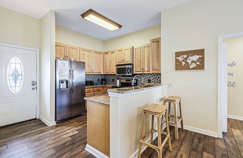 Bella Vista House | Dog-friendly multi-level home with pool, full kitchen, central AC & washer/dryer