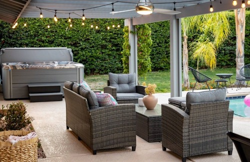 Sonora Sunrise House | Dog-Friendly Oasis with Pool in Palm Springs