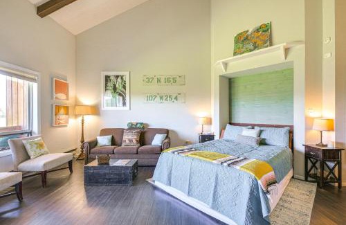 Pagosa Springs Apartment | Dog-Friendly Pagosa Springs Studio Grill and Views!
