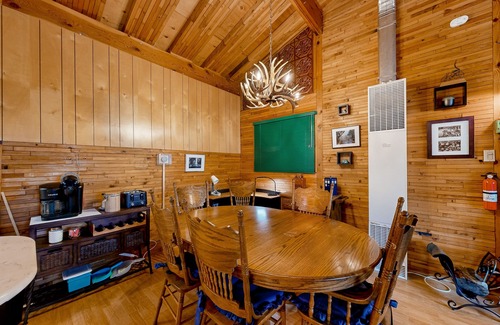 Munds Park House | Dog-friendly rustic retreat with enclosed yard, grill, wood stove, games, & W/D