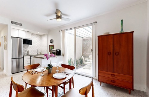 Indian Wells Apartment | Dog-friendly studio condo near golf with 3 pools, patio, grill, W/D, & AC