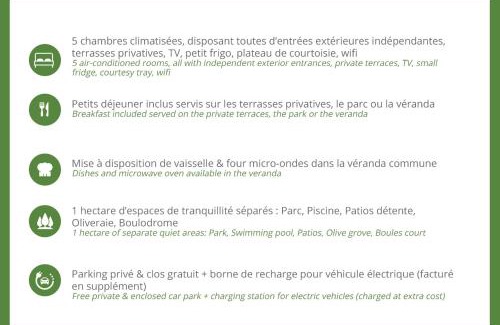 Maussane Bed & Breakfast | Domaine Au Coeur des Alpilles