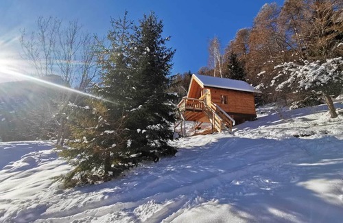 Le Lauzet-Ubaye Cabin | Domaine de l'Esperluette - Cabane Le Jas du chamois