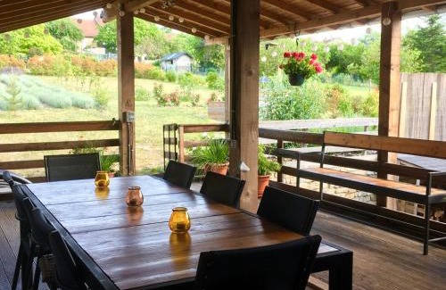 Vitrey-sur-Mance House | "Domaine de la Mance" - Grand gîte avec bain nordique