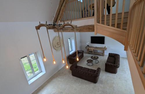 Lorcy House | Domaine Ferme rénovée avec SPA, 15 couchages, parking privatif, proche Paris - FR-1-590-580