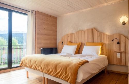 Villard-de-Lans House | Domaine Les 4 Vents, élégant gîte privé 4 suites vue montagne pour 2 à 8 personnes au cœur de 12 hectares de nature
