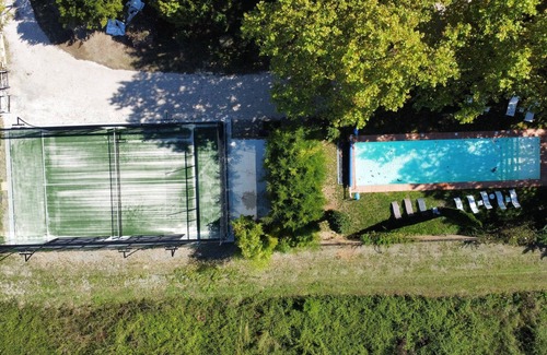 Saint-Elix-le-Chateau House | Domaine Pour 25 Personnes Avec Grande Salle, Parc Arboré, Piscine, spa et Padel
