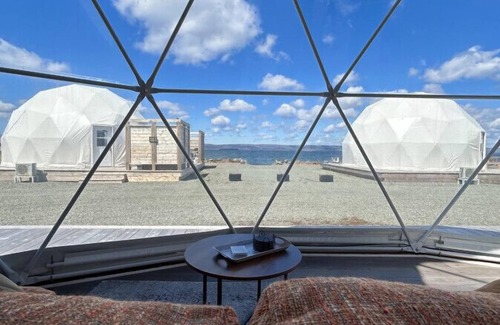 West Bay Cabin | Dome 4 · Lakeside Luxury Dome Experience With Hot Tub