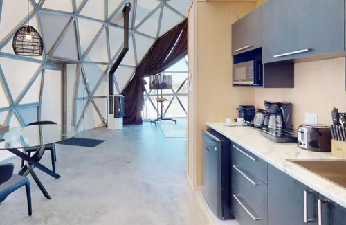 La Conception Ski Chalet | Dome at Bel Air Ideal for a couple - Private Jacuzzi & sauna - Bbq - Fireplace